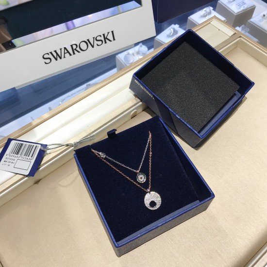 Buy Swarovski Crystal Wishes Evil Eye Pendant Set 5272243 For